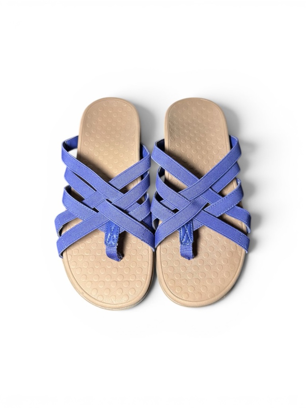 Vionic Tia Woven Stretch Sandals SZ 8